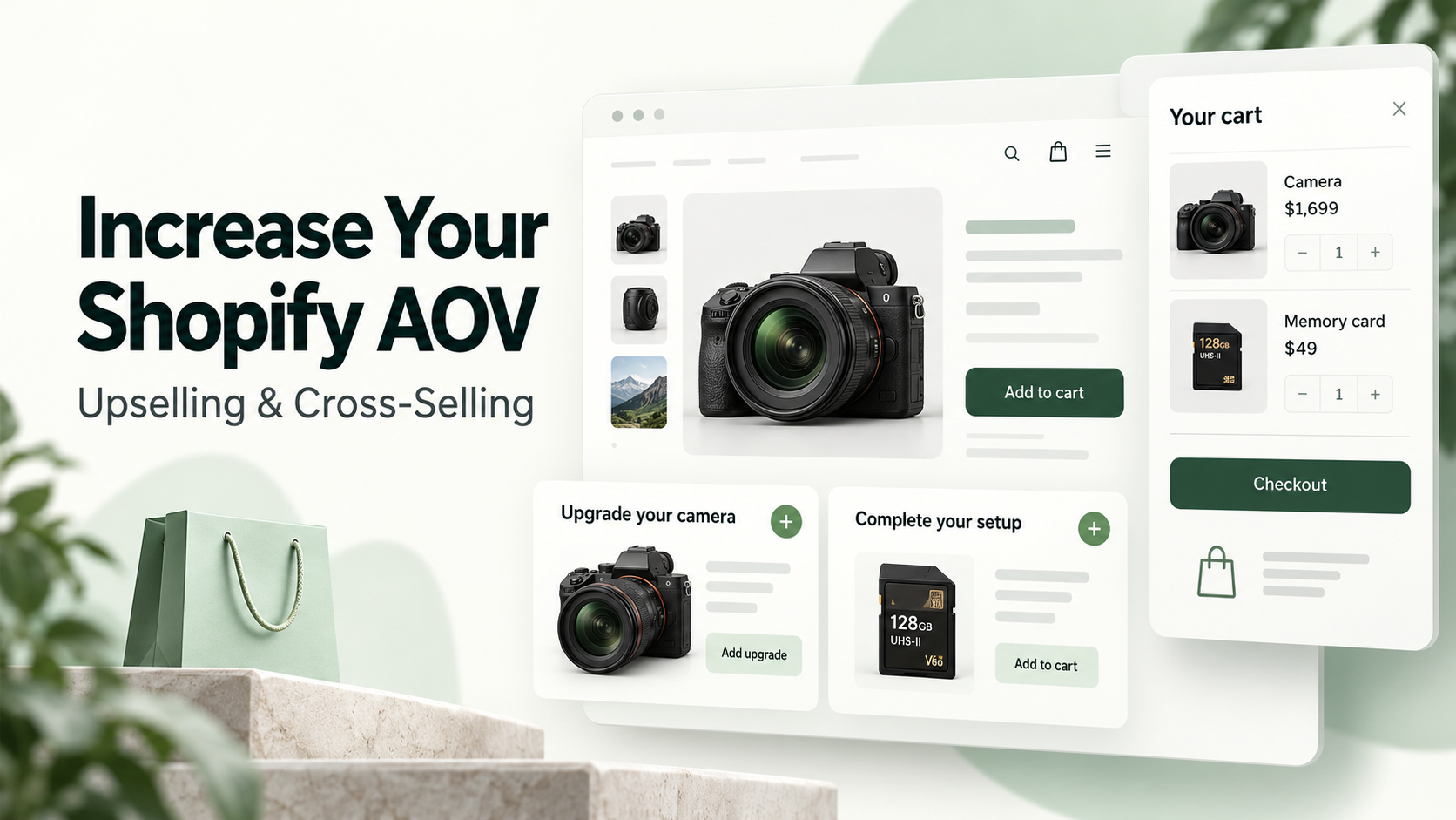 How to Increase Average Order Value on Shopify: Upselling and Cross-Selling Tools